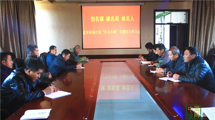 滿歸局孟庫林場開展打造“紅豆小鎮”主題黨日學習會.JPG