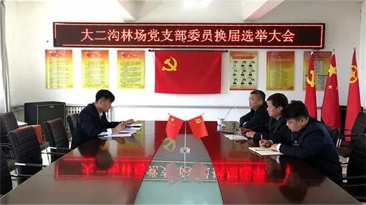 畢拉河林業(yè)局大二溝林場支部委員會召開換屆選舉大會 (2).jpg