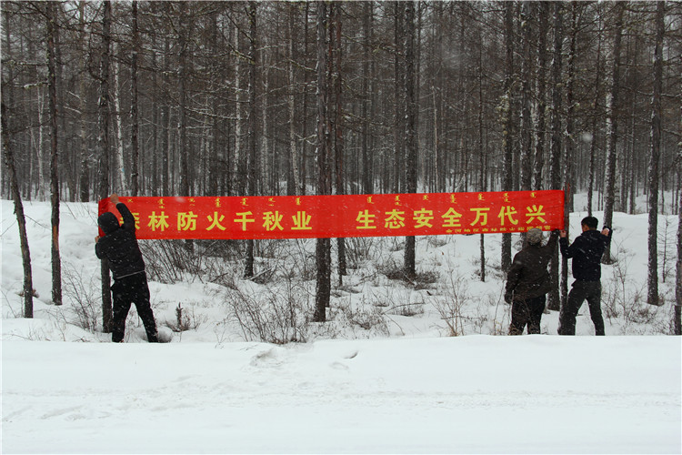 金河林業(yè)局森林資源管護(hù)二大隊(duì)加強(qiáng)森林防火宣傳.jpg