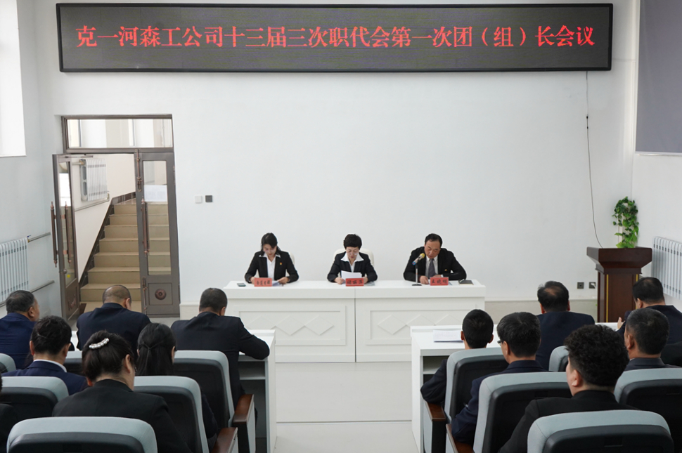 克一河森工公司召開第十三屆三次職代會第一次團（組）長會議(郭平義攝影)1_副本.jpg