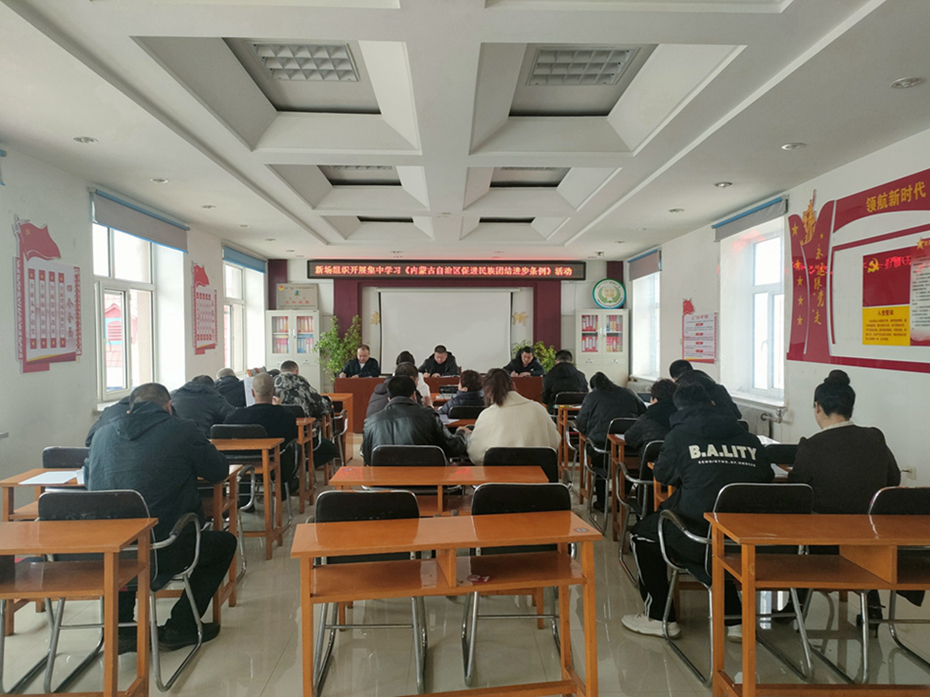 庫都爾森工公司新帳房林場組織開展學習《內蒙古自治區促進民族團結進步條例》活動.jpg