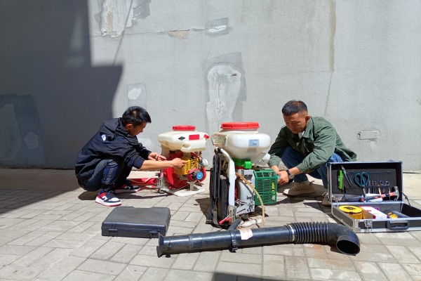 畢拉河國家級自然保護區管理局森防站開展防治器械檢修與保養工作（2）.jpg.jpg