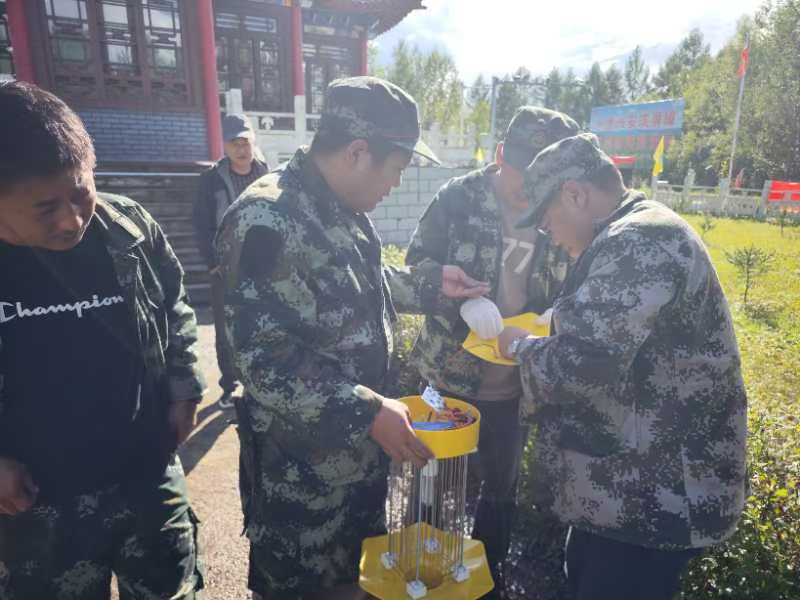 滿歸森工公司森防站對太陽能蟲情測報燈進行維修保養(yǎng).jpg