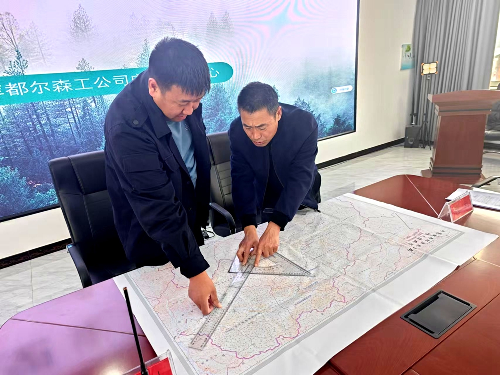 應急事務中心開展瞭望員技術比武.jpg