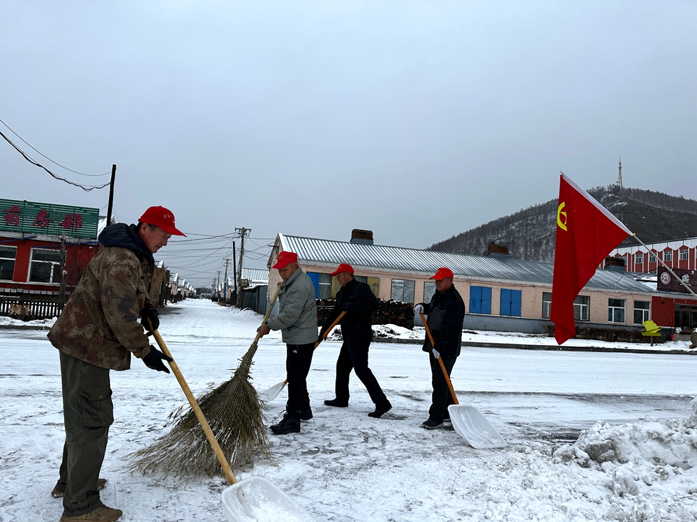 滿歸森工公司北岸經營管護中心團支部開展“鏟冰除雪保暢通 志愿服務我先行”主題團日活動_已改.jpg