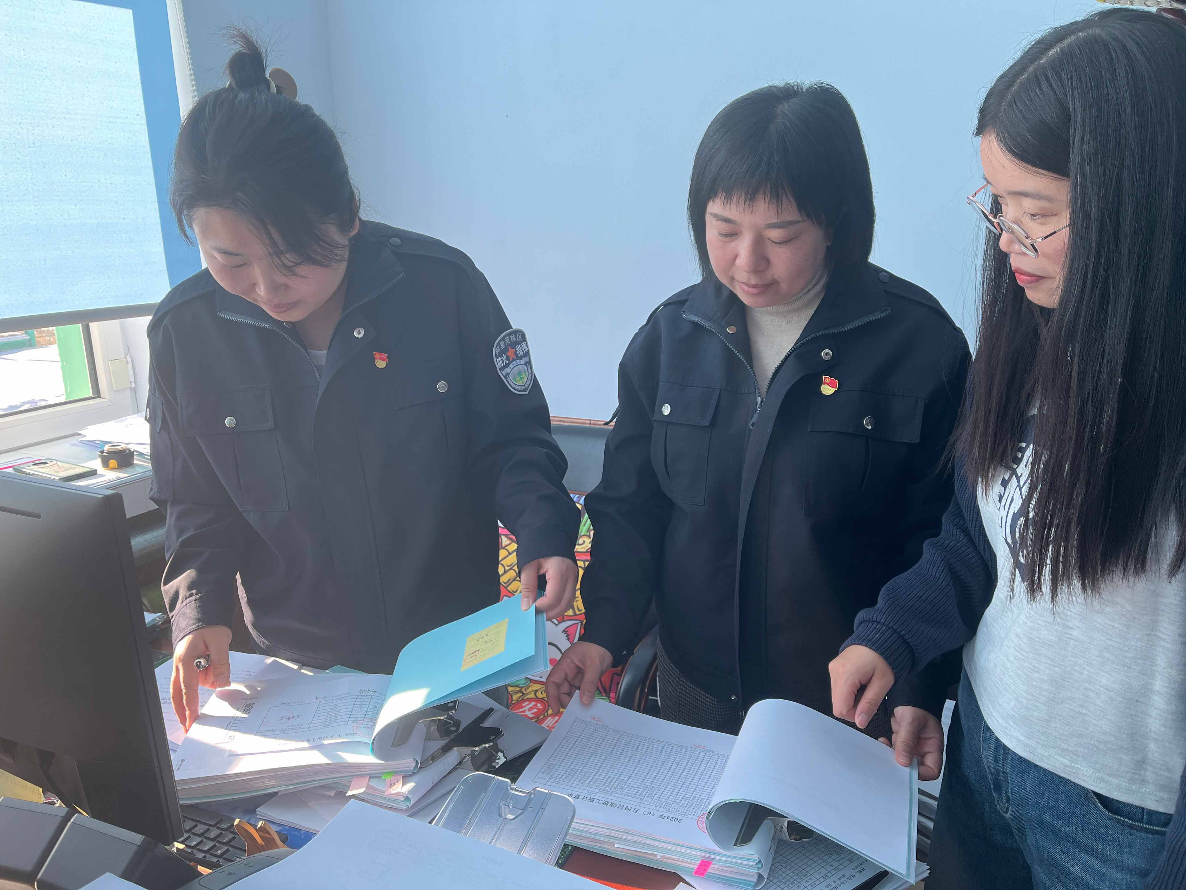 阿里河森工公司林木種苗中心認真開展違規(guī)吃喝等問題排查整治工作.JPG