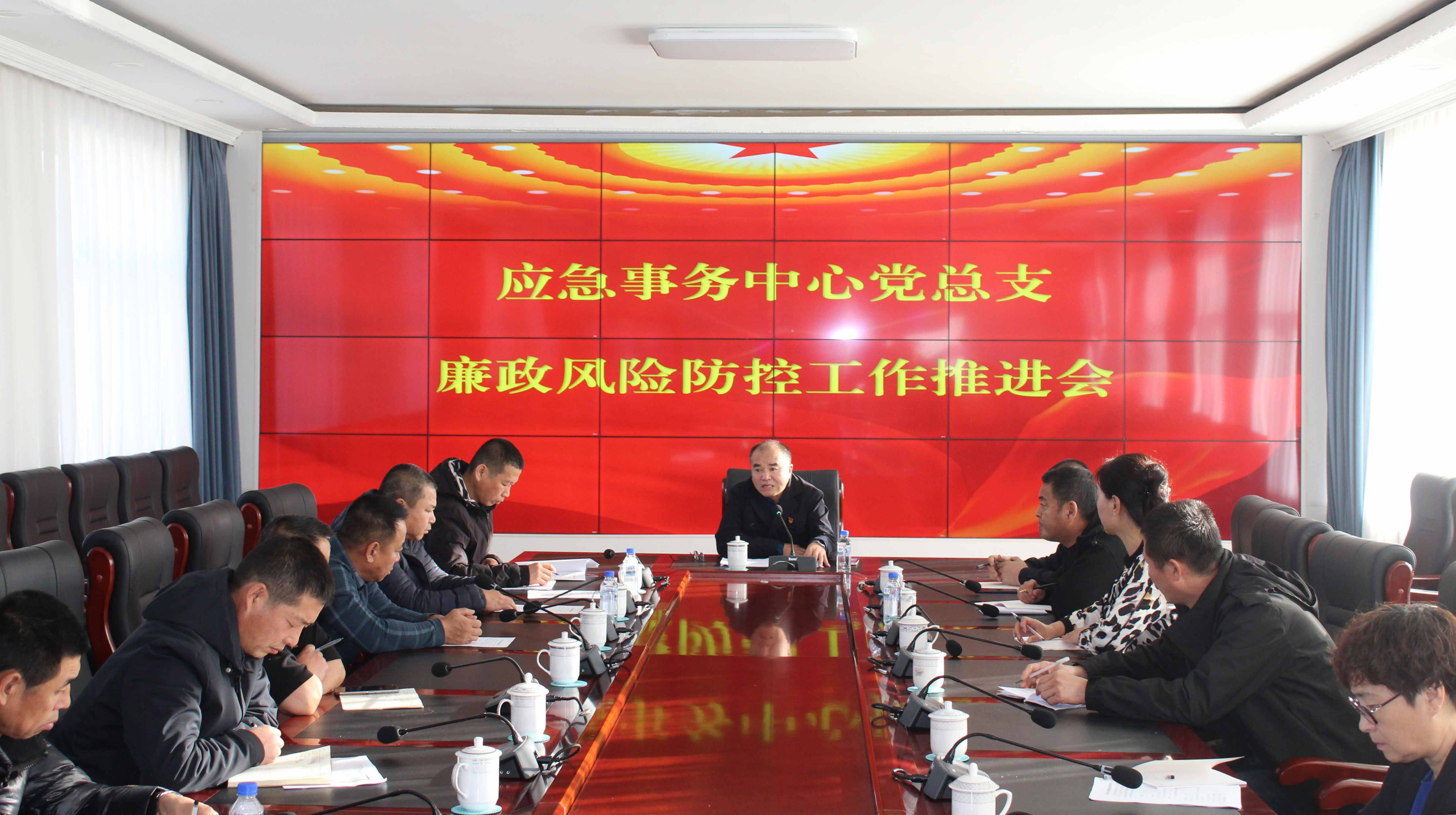 金河森工公司應急事務中心黨總支召開廉政風險防控工作推進會.JPG