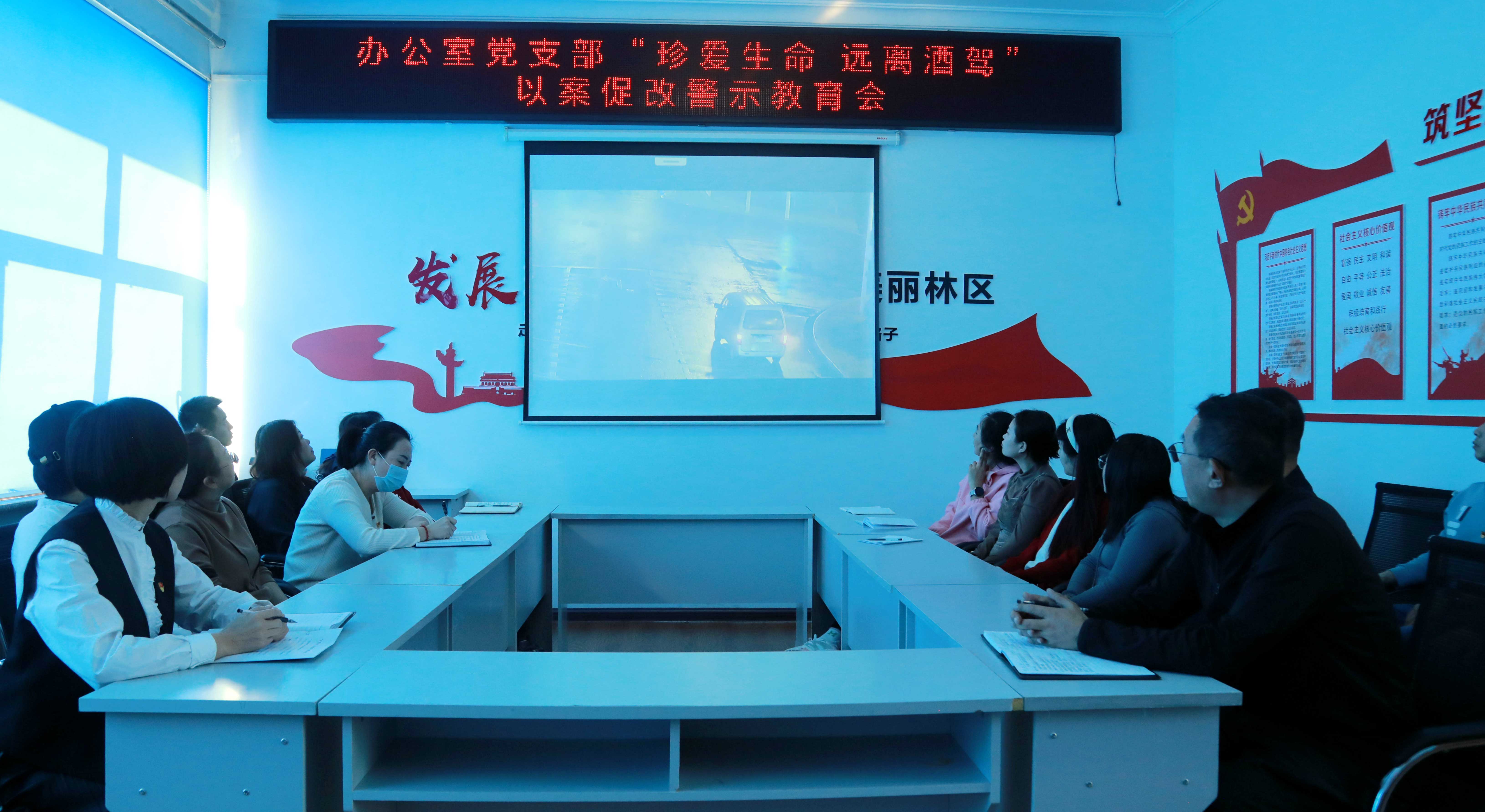 P綽爾森工公司辦公室黨支部組織觀看酒駕-(2).jpg